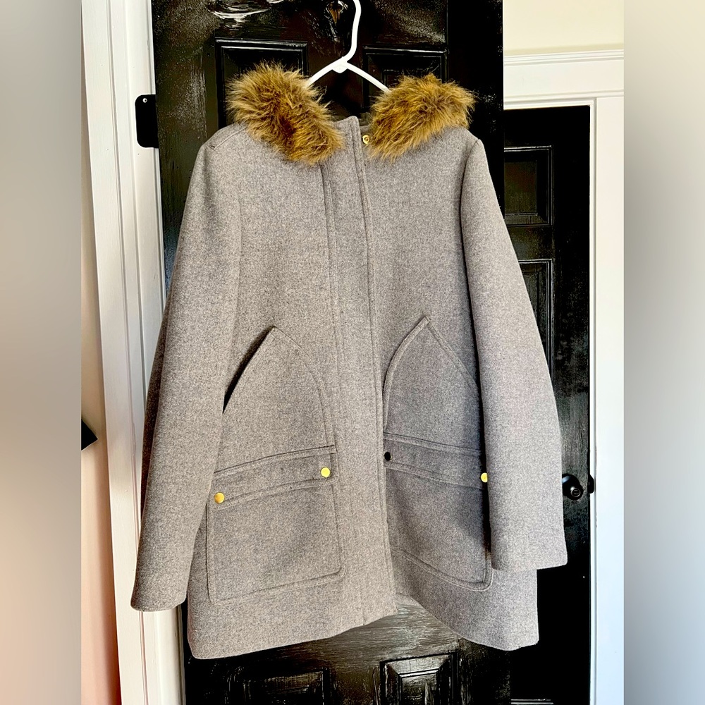 J crew stadium parka